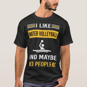T-shirt Peut-être 3 personnes Water Volleball