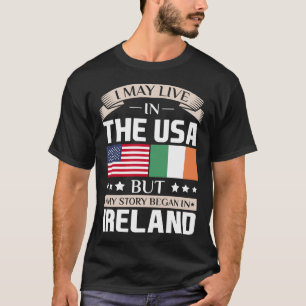 T-shirt Peut vivre dans l'histoire des Etats-Unis a