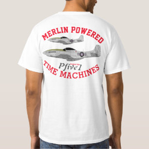 T-shirt Pfive1 "mustang de P-51 "