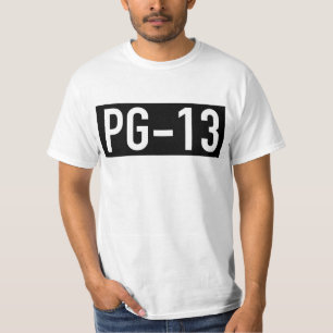 T-shirt PG-13 évalué