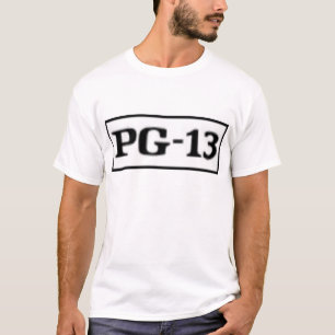 T-shirt PG-13 évalué, système de notation