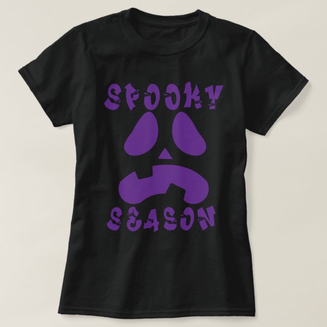 T-shirt Phantom Fashion: Spooky Season Tee (Design devant)
