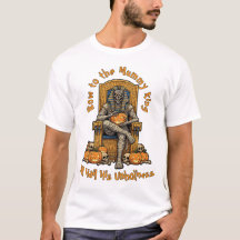 🤍 Pharaon Blanc maman Halloween Tee 🎃 👑