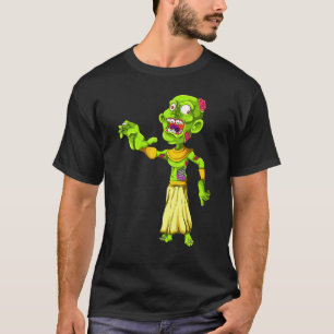 T-shirt Pharaon Egypte Histoire Idée Zombie