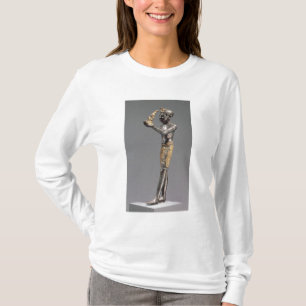 T-shirt Pharaon faisant une proposition avant la déesse