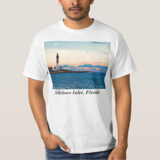 T-shirt Phare au coucher du soleil