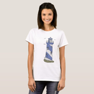 T-shirt phare bleu