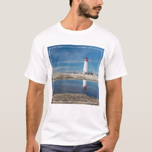 T-shirt Phare   Canada de la crique de Peggy