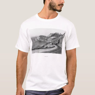 T-shirt Phare de Hacenta et route principaux de côte de