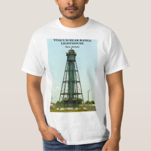 T-shirt Phare de la chaîne arrière de Tinicum, New Jersey