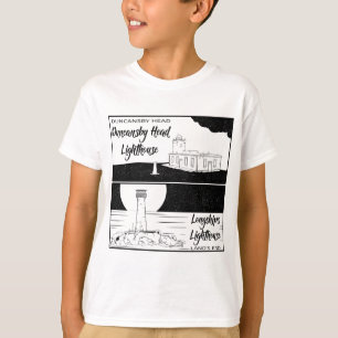 T-shirt Phare de Land's End John o'groats