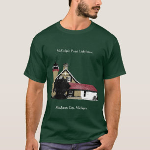 T-shirt Phare de McGulpin Point sombre