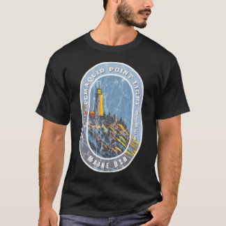 T-shirt Phare de Pemaquid Point 1
