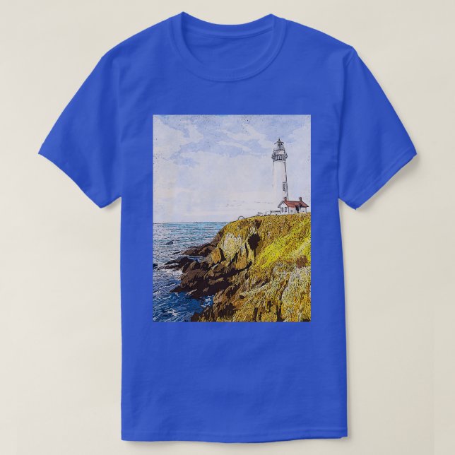 T-shirt Phare de Pigeon Point 12 (Design devant)