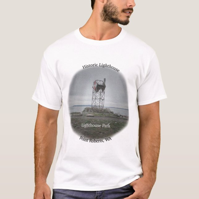 T-shirt Phare de Point Roberts (Devant)