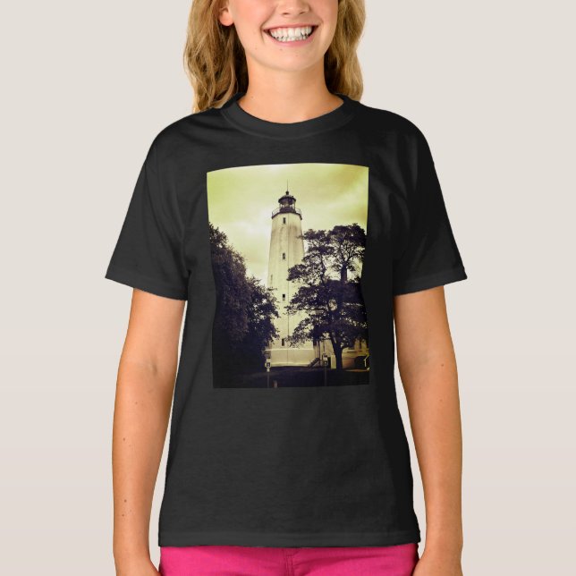 T-shirt Phare de Sandy Hook (Devant)