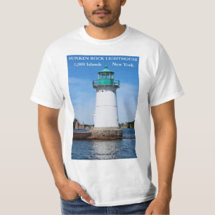 T-shirt Phare de Sunken Rock, New York