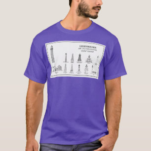 T-shirt Phare des États-Unis d'Amérique Gulf Coas