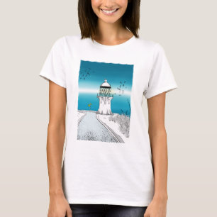 T-shirt Phare du Cap Reinga Northland NZ