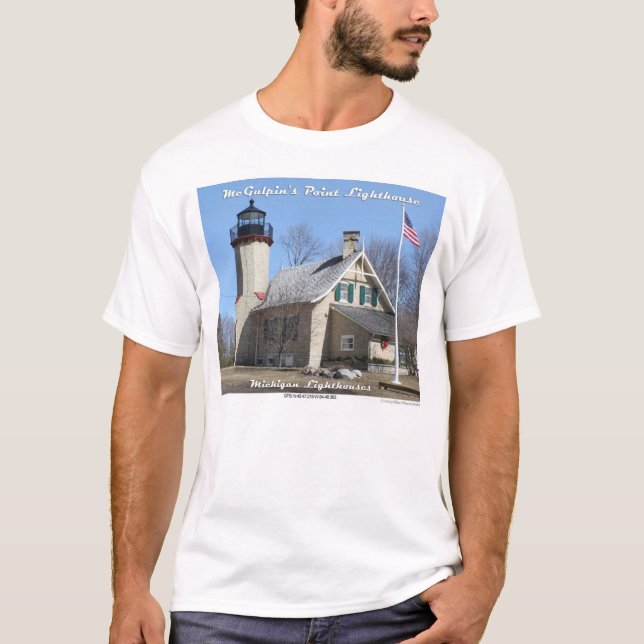 T-shirt Phare du point de McGulpin (Devant)