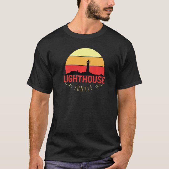 T-shirt Phare Junkie (Devant)