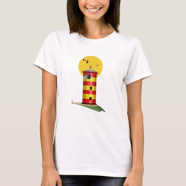 T-shirt Phare Pilsum Allemagne (Devant)