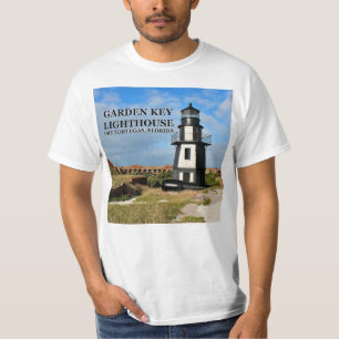 T-shirt Phare principal de jardin, Tortugas sec, la
