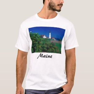 T-shirt Phare principal du Maine Portland