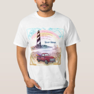 T-shirt Phare tempétueux de camion