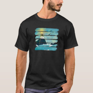 T-shirt Phare vintage