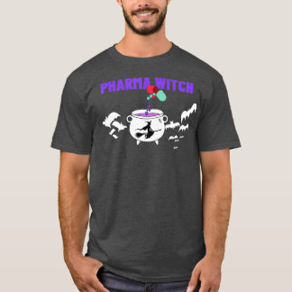 T-shirt Pharma Witch Funny Pharmacy Cadeau