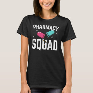 T-shirt Pharmacie Squad Pharmist Technicien de prévention