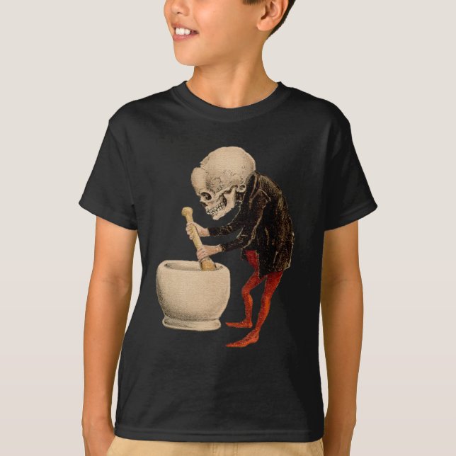T-shirt Pharmacie squelettique (Devant)