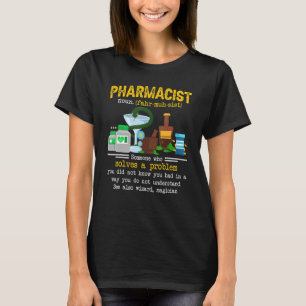 T-shirt Pharmacien Définition Médecine Soins de santé