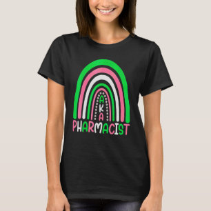 T-shirt Pharmacien Mignon Arc-en-ciel aka Pharmacien