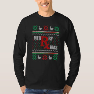 T-shirt Pharmacist Ugly Christmas Sweater Pharm