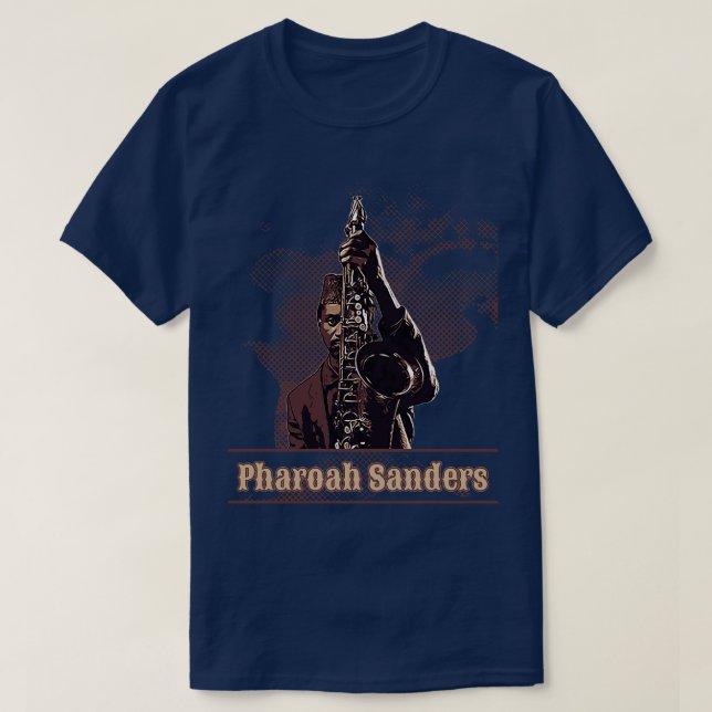 T-shirt Pharoah Sanders Jazz (Design devant)