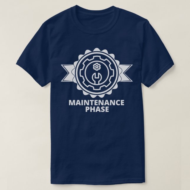T-shirt Phase de maintenance 3 (Design devant)