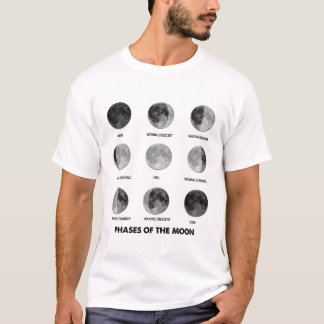 T-shirt Phases de la Lune