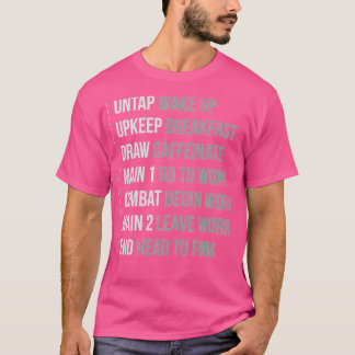 T-shirt Phases de vie des MTG