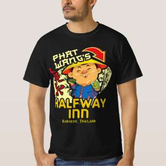 T-shirt Phat Wang à mi-chemin dans Unisex