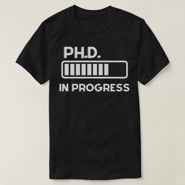 T-shirt PhD En Cours PhinisheD 7 (Design devant)