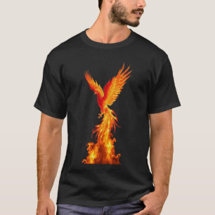 T-shirt Phénix Flamboyant en Ascension
