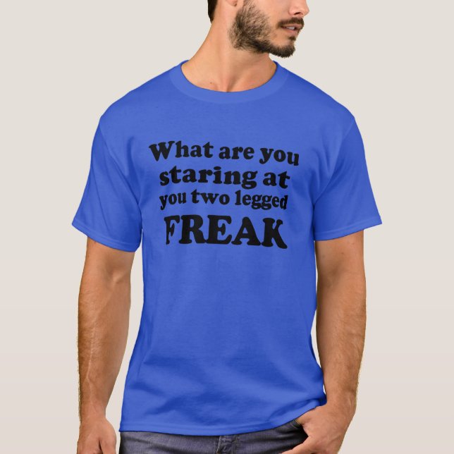 T-shirt Phénomène à deux jambes (Devant)