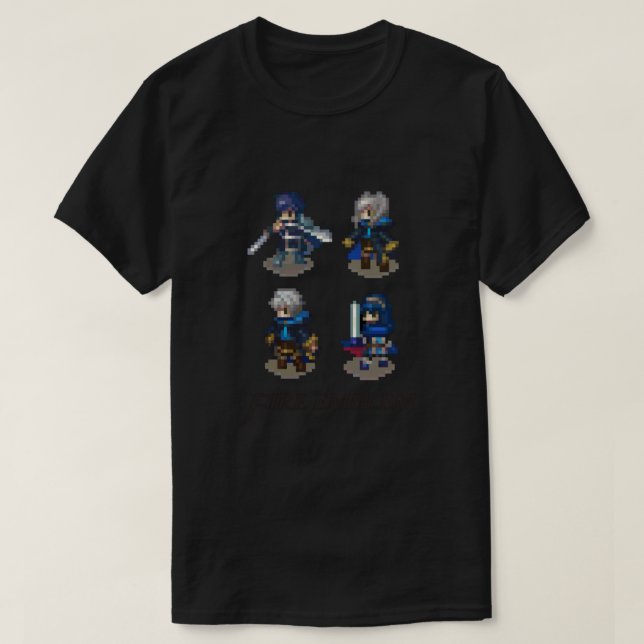 T-shirt Phénomène de feu Awakening Sprites Classique (Design devant)