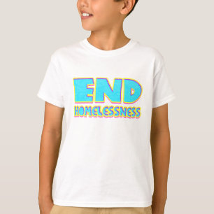 T-shirt Phénomène des sans-abri de fin