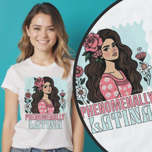 T-shirt Phénomène Latina Boho Floral Femme