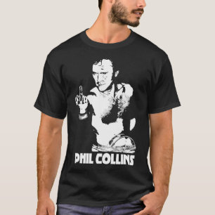 T-shirt Phil collage en blanc