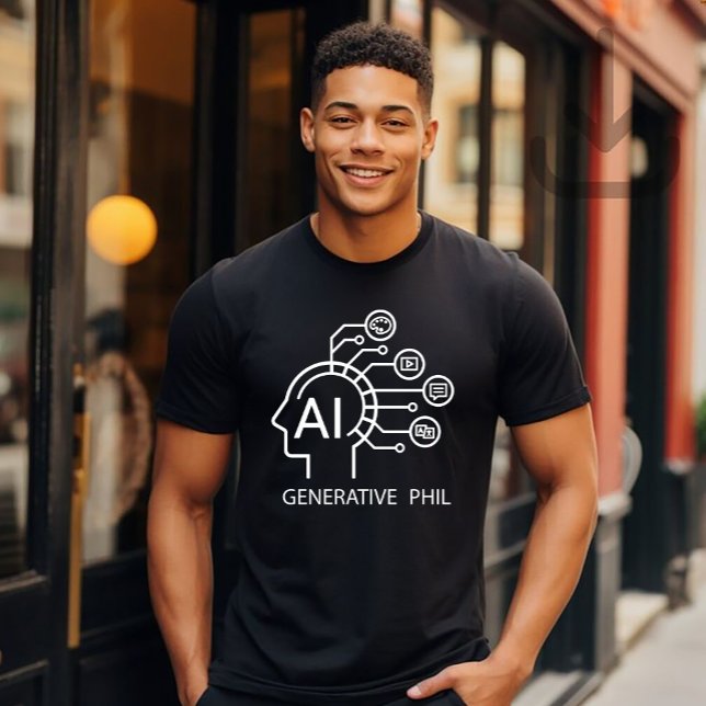 T-shirt Phil génératif (Créateur téléchargé)