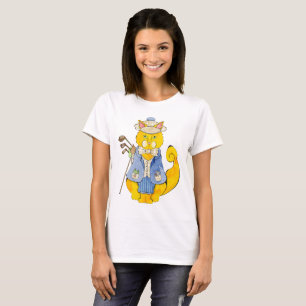 T-shirt Phil la pièce en t de golfeur